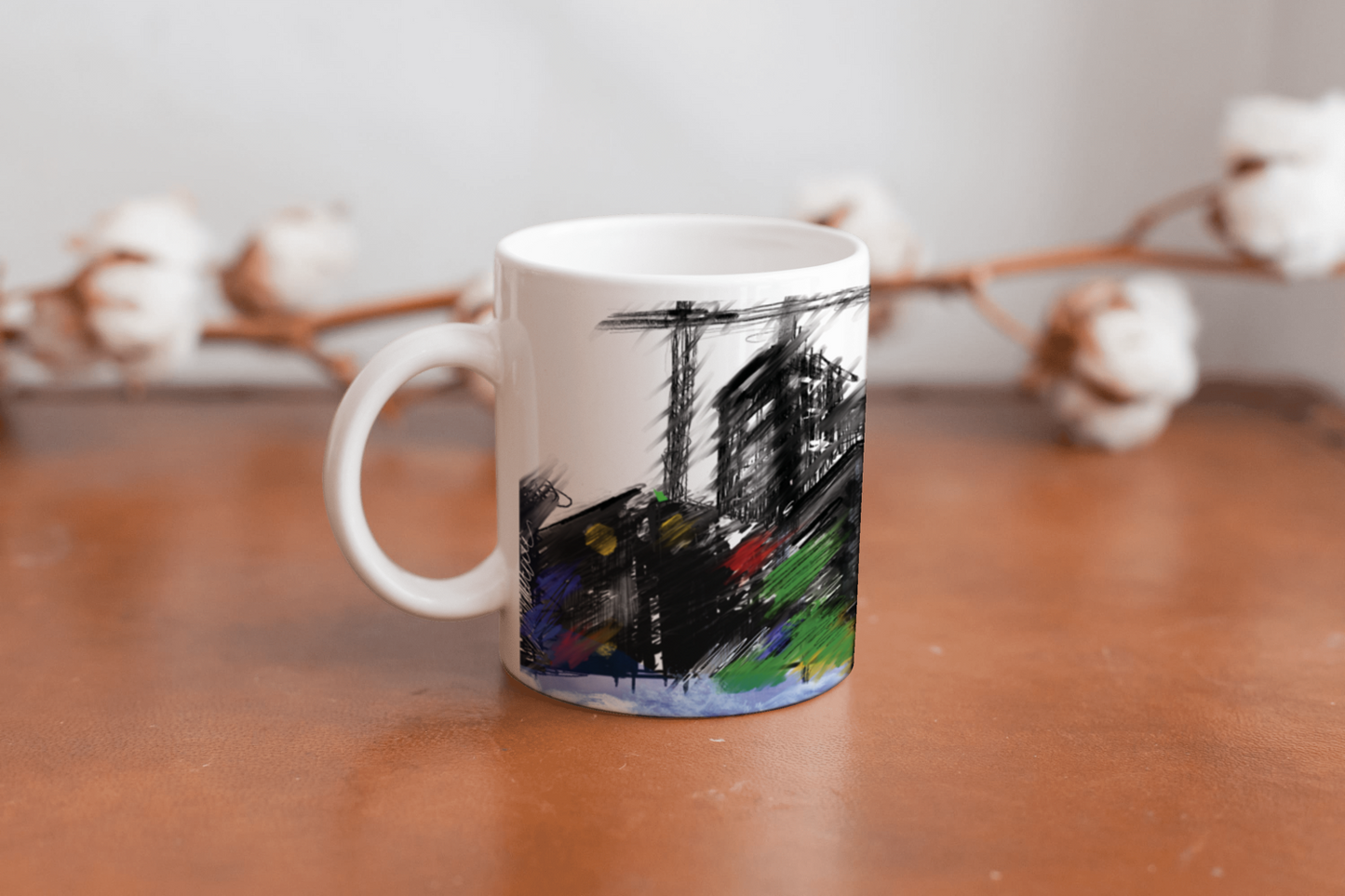 Ciudad — Art Mug